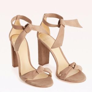 Alexandre Birman Clarita Suede Block 90 Sandal